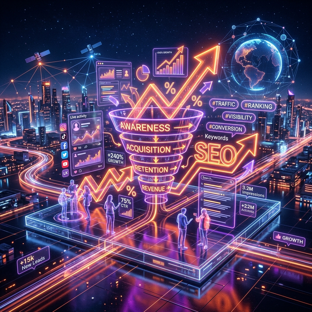 
<span>Growth Marketing</span>
