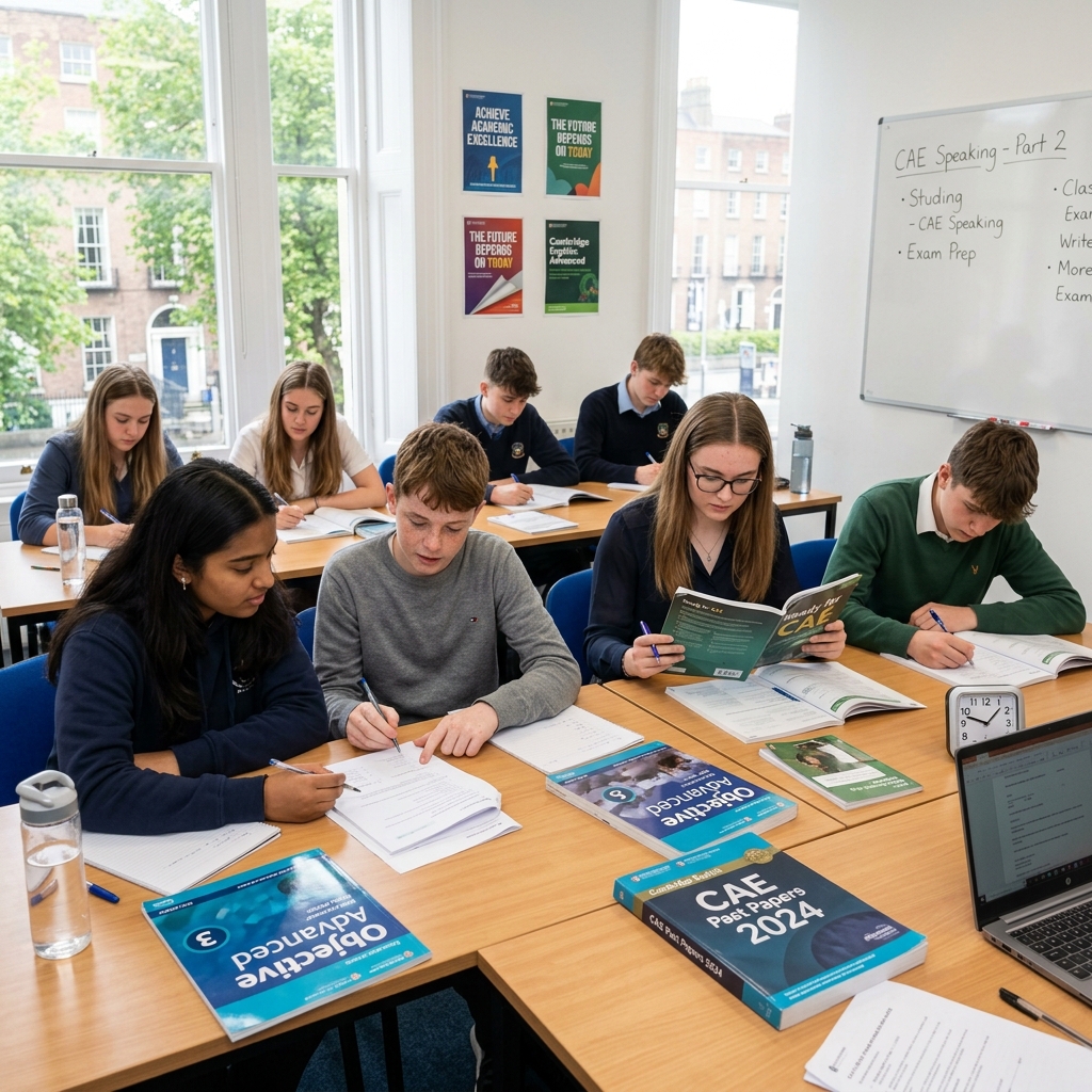 
<span>CAE FAST TRACK exam preparation + Activity Programme (Homestay) — Dublin</span>
