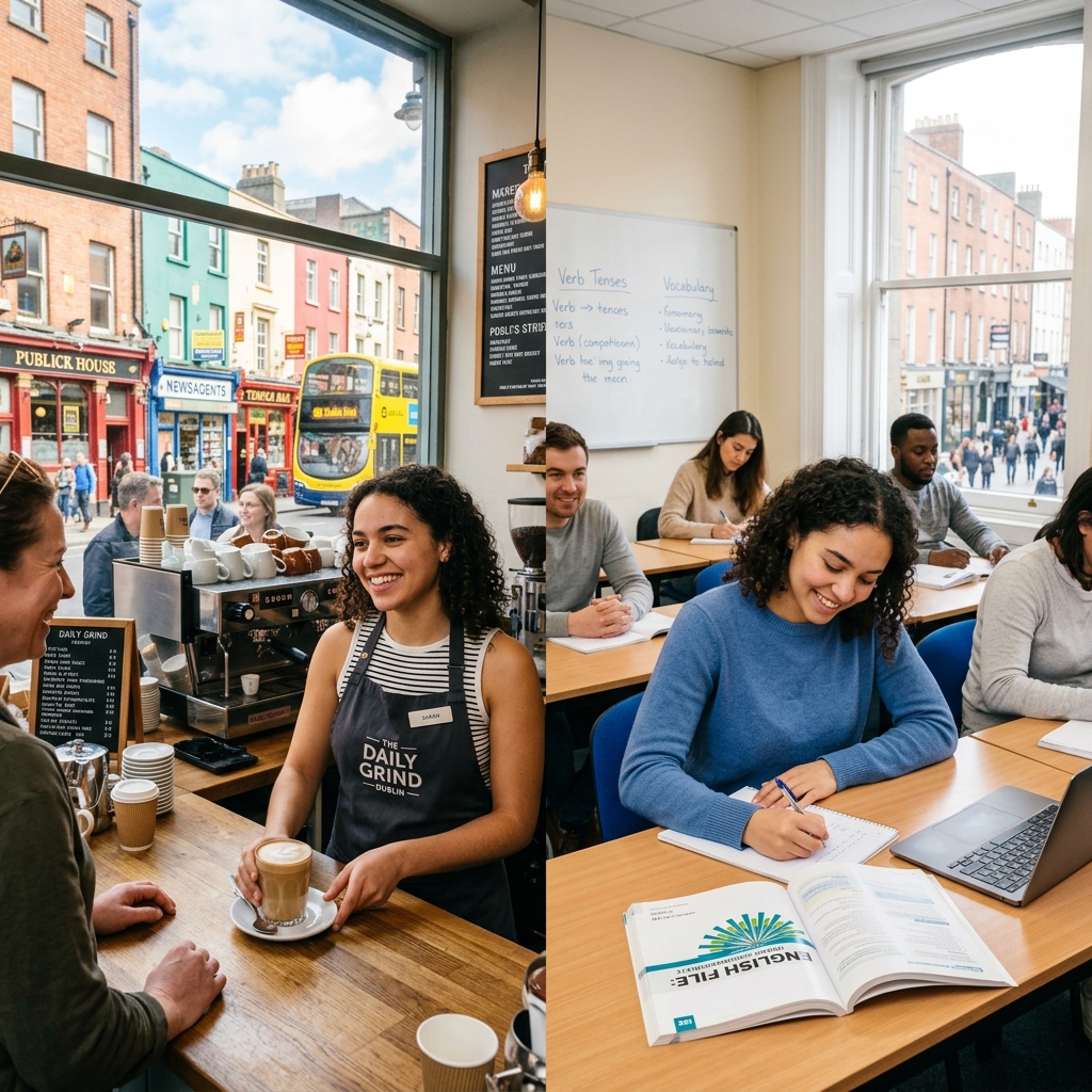 
<span>Long Term Study and Work Visa (20 lessons) — Dublin</span>
