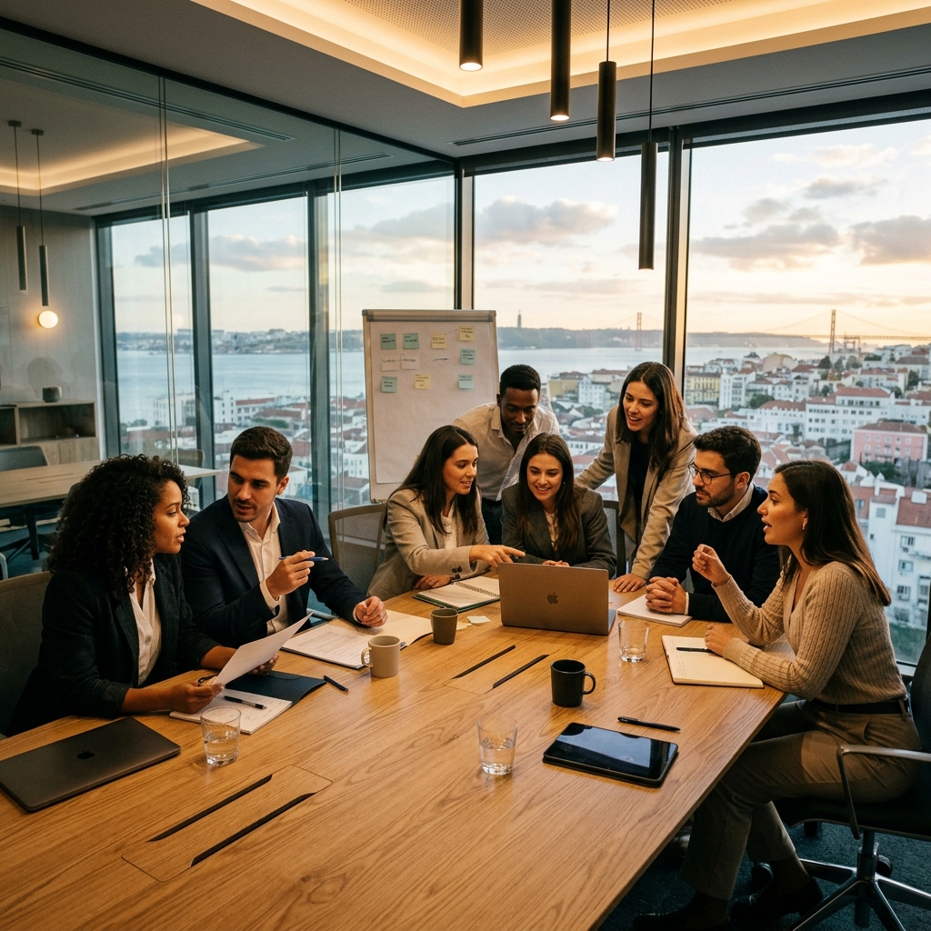 
<span>Group Portuguese Courses - Learn and Connect in Lisbon & Faro</span>
