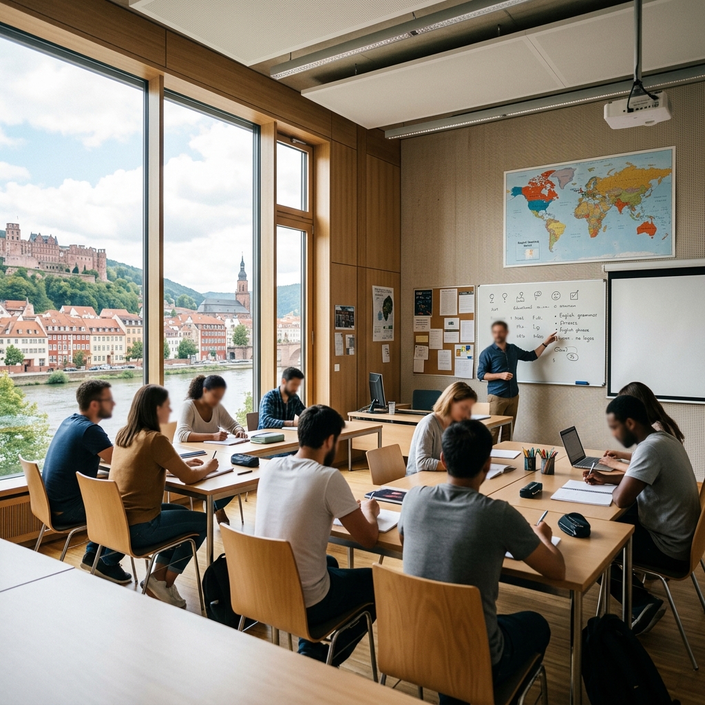 
<span>Online placement test German or English</span>
