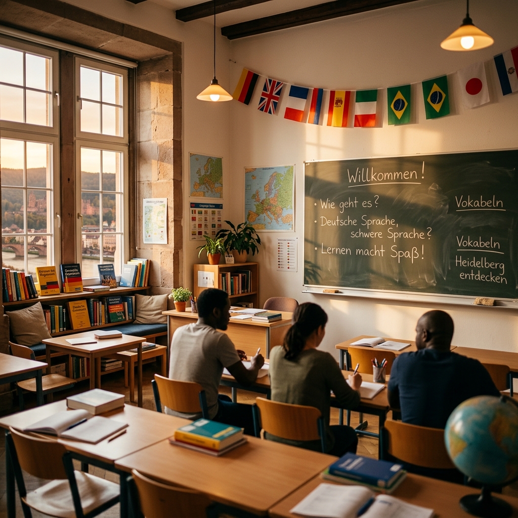 
<span>German courses online and in Heidelberg</span>
