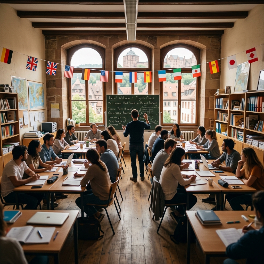 
<span>Language courses for professionals</span>
