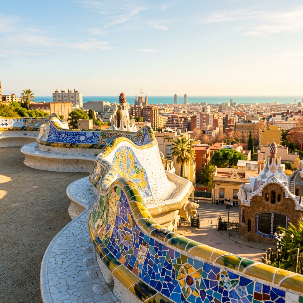 Barcelona cityscape